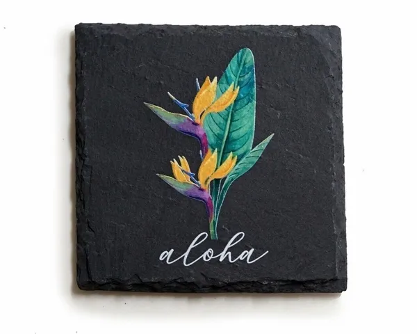 slate coasters with colorful accents for slate coaster ideas
