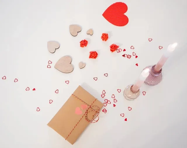 paper heart crafts for sticky note heart