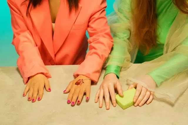 a hand with a temporary tattoo for how to make temporary tattoos