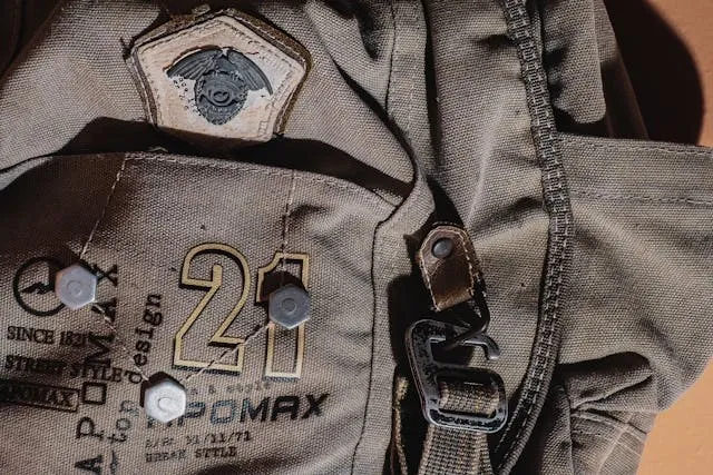 a patch on a backpack for how to make pvc patches