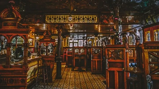 an irish pub interior for pub decor ideas
