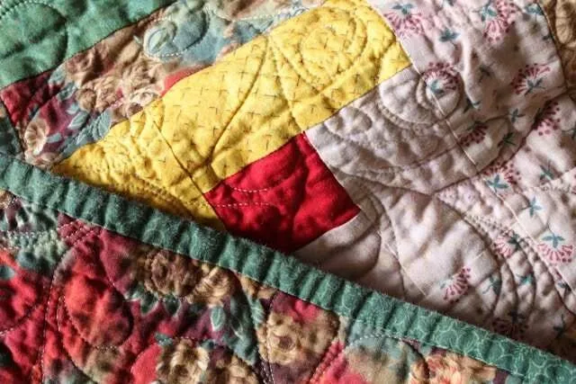 a quilt blanket for types of blankets
