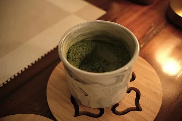 a ceramic container on a coaster for how to seal ceramic coasters