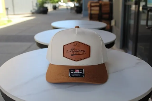 a patch on a baseball cap for where to put patches