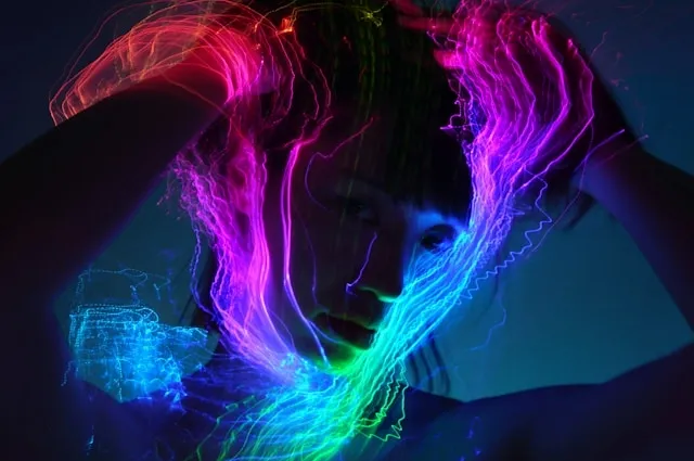 an aesthetic neon photograph for how to make neon art