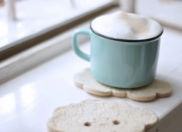 custom shaped felt coasters on a window ledge for how to clean felt coasters