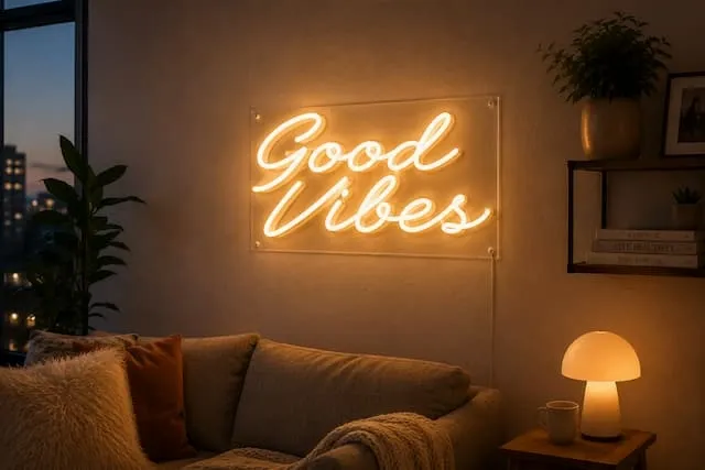 an led neon sign on a wall for diy neon sign with led rope an led neon sign on a wall for diy neon sign with led rope