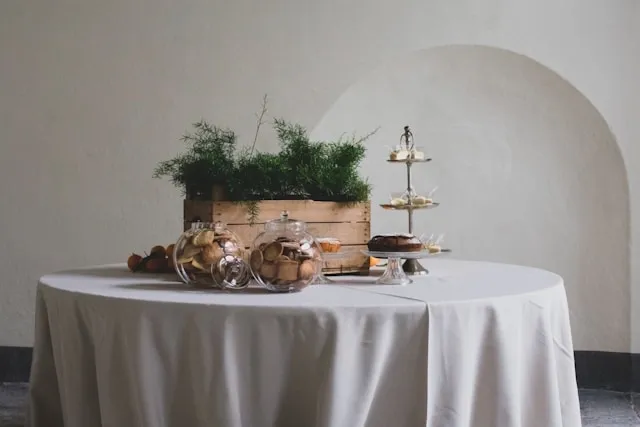 a rustic setup on a round table for how to make a round tablecloth a rustic setup on a round table for how to make a round tablecloth
