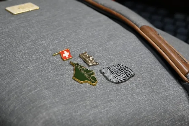 a selection of lapel pins for types of lapel pins