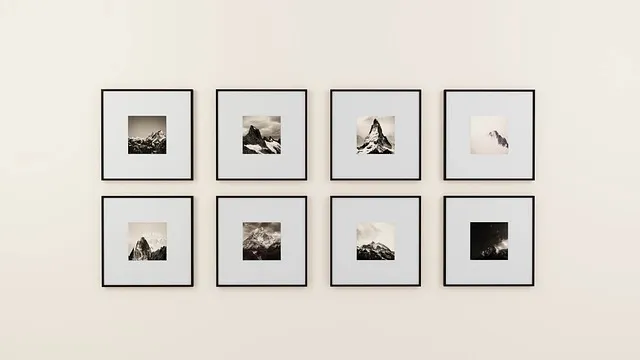 a-framed-photo-gallery-wall-in-a-living-room-for-memory-wall-ideas a-framed-photo-gallery-wall-in-a-living-room-for-memory-wall-ideas