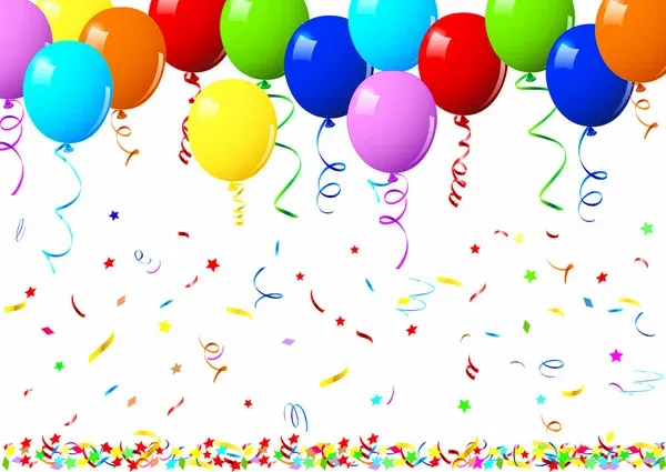 Vector illustrations of balloons Vector illustrations of balloons