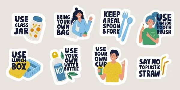 Stickers with repetitive messages Stickers with repetitive messages