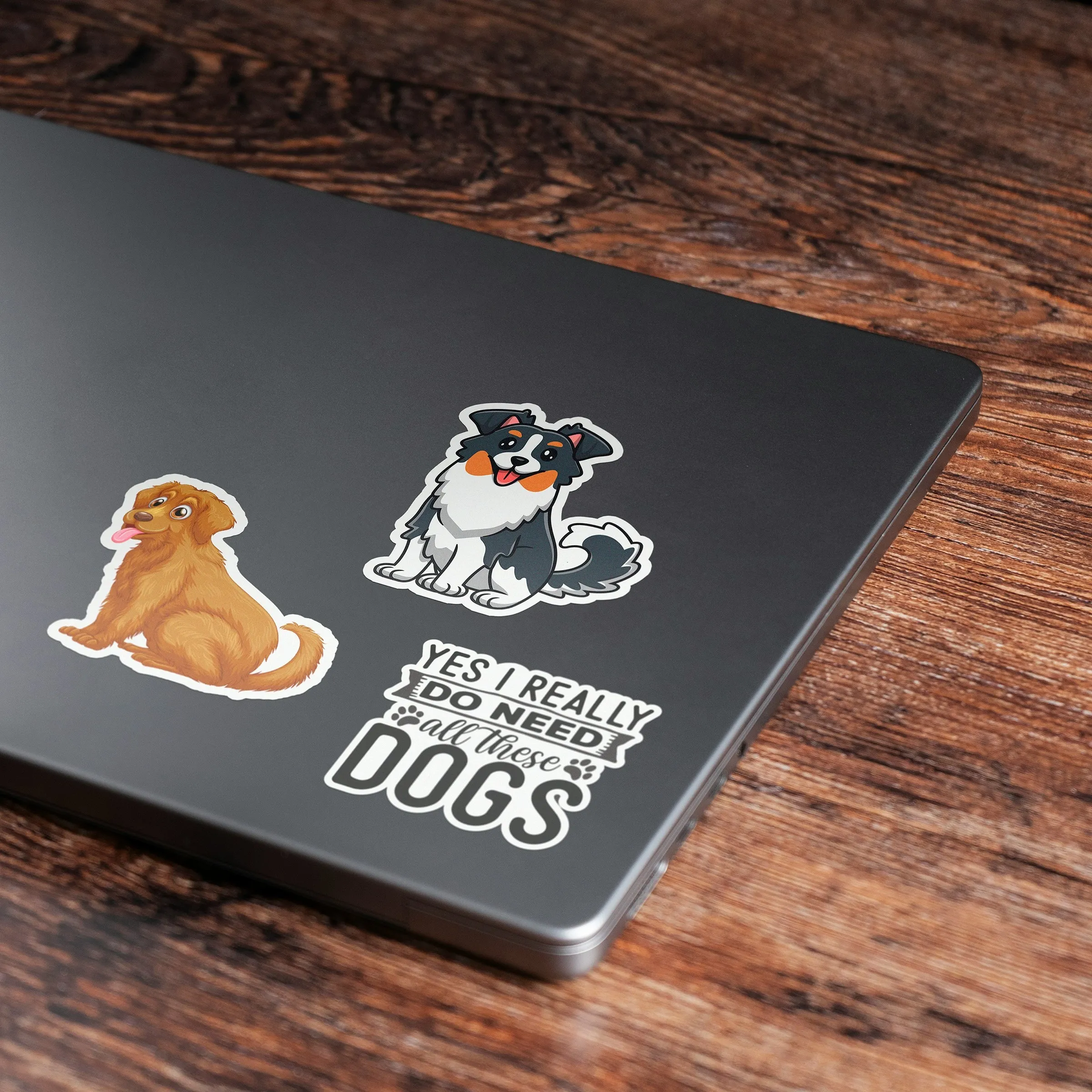 Stickers on laptop Stickers on laptop