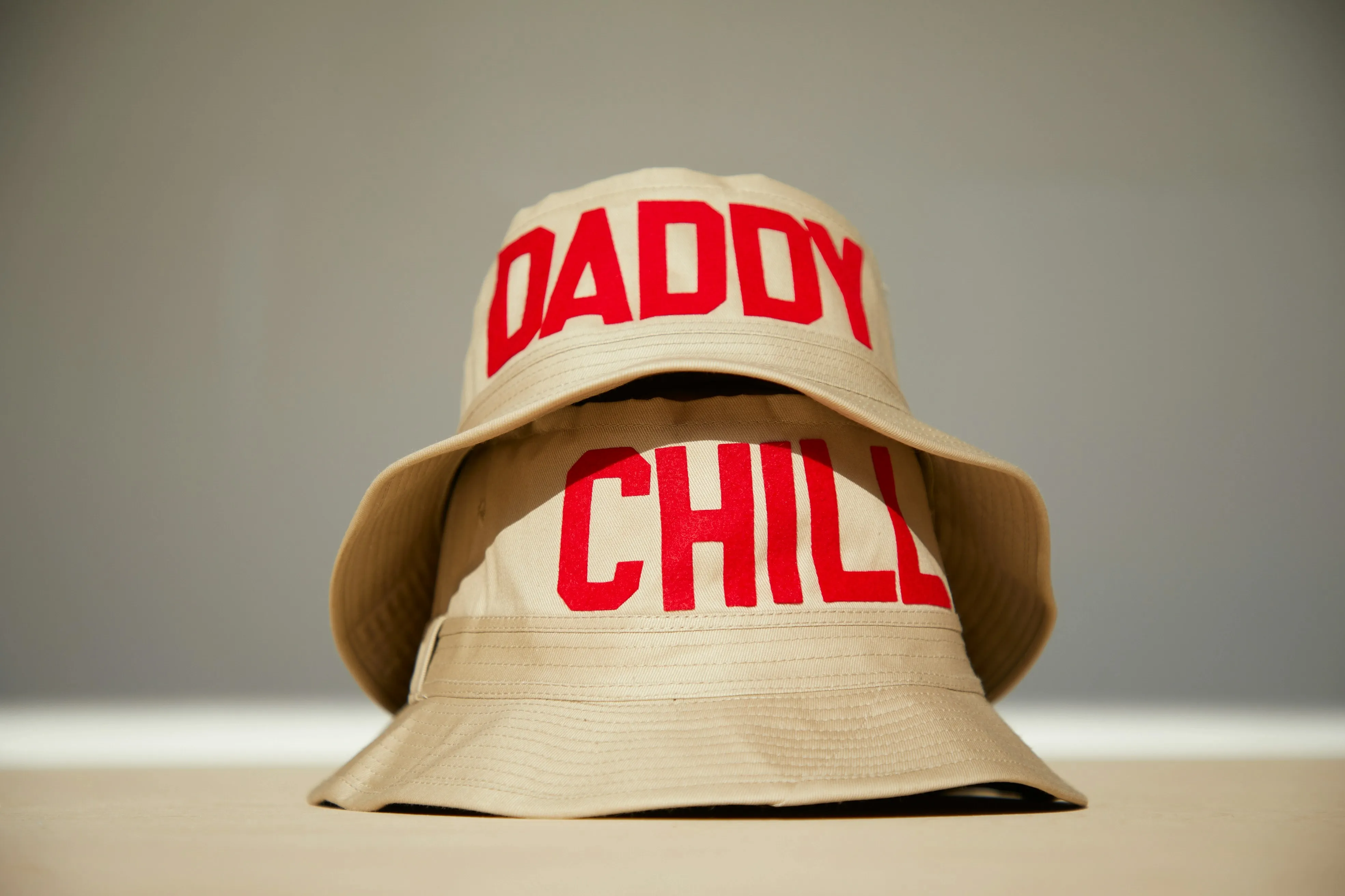 Bucket hats with the words “big chill” Bucket hats with the words “big chill”