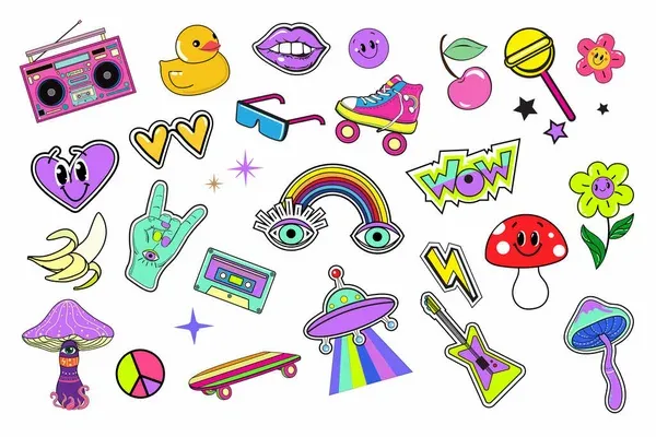 Assorted stickers Assorted stickers