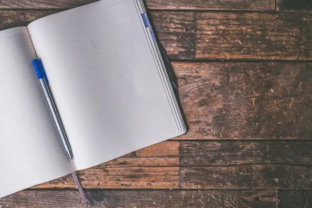a pen on an opened notebook for when was the ballpoint pen invented a pen on an opened notebook for when was the ballpoint pen invented