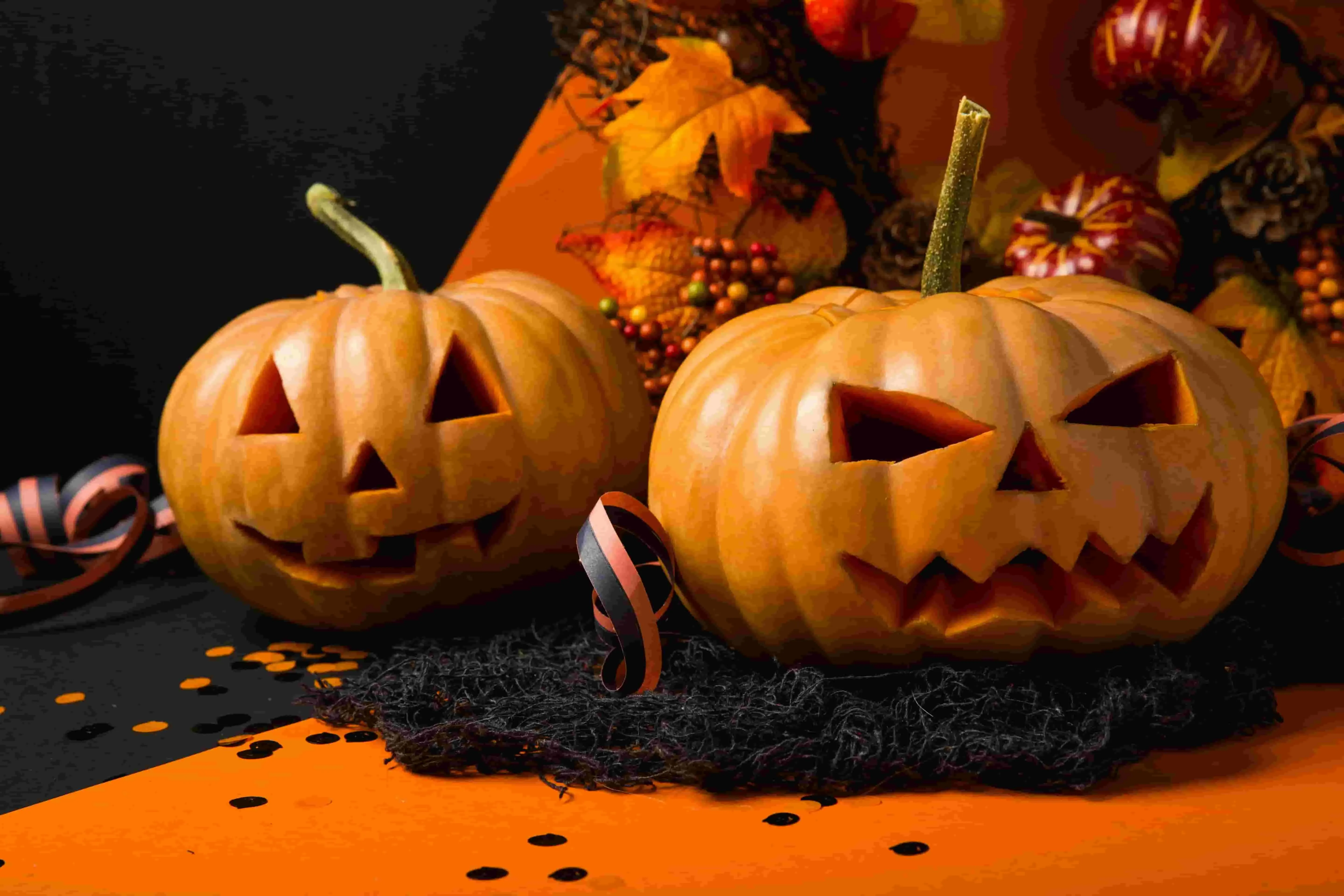 some halloween pumpkins for funny halloween signs