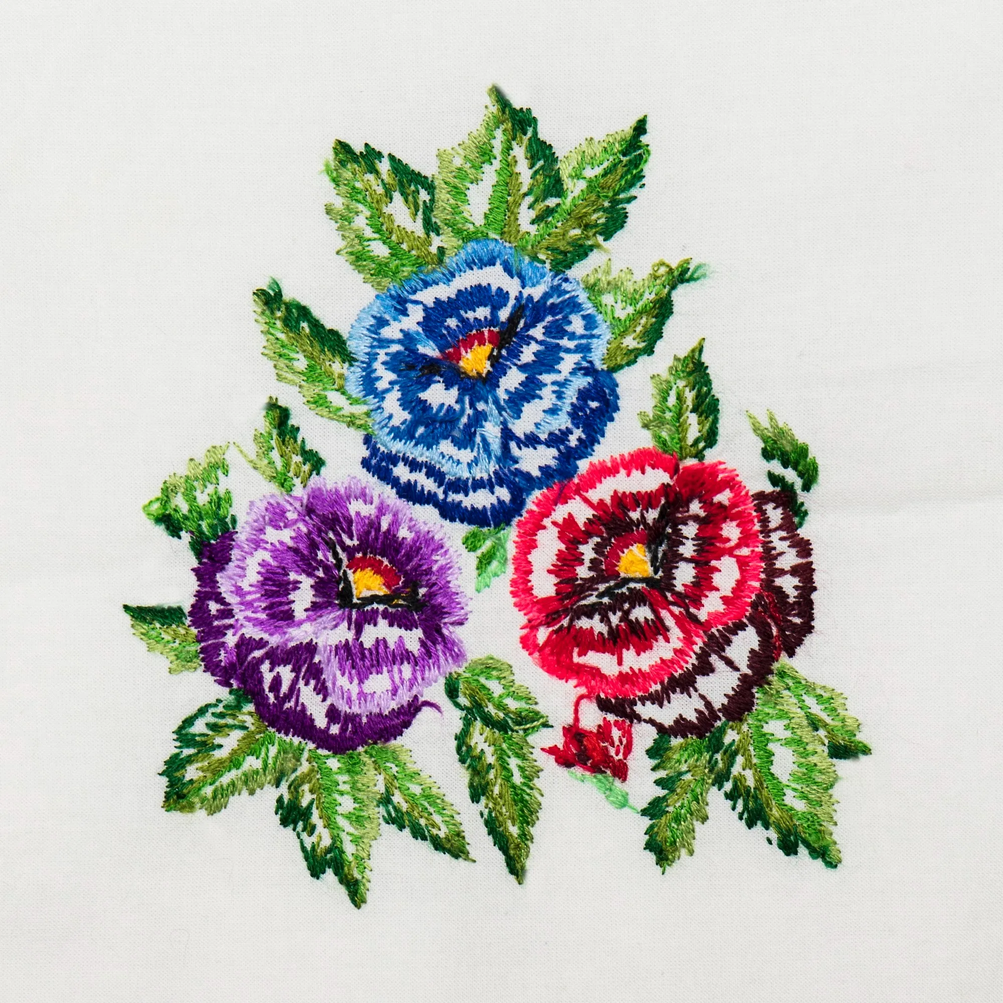 Personalized Embroidery Wedding Napkin Design