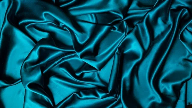 blue silk fabric for best fabric for tablecloth