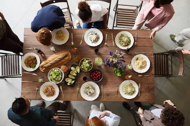 a rectangular table for 8 for tablecloth size for 8-seater rectangular table