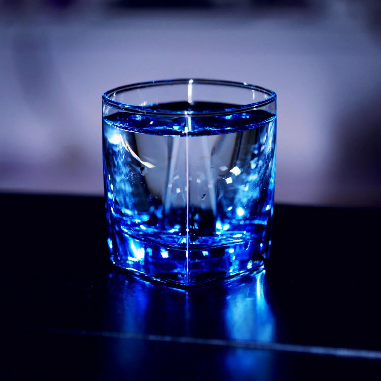 Glass of water