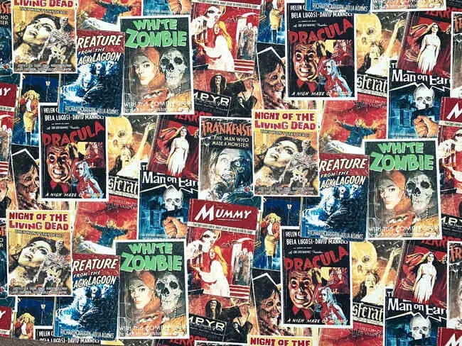 vintage movie poster patches for patch jacket ideas