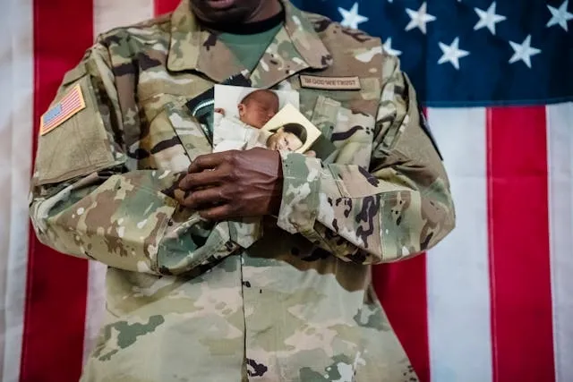 a us soldier wearing an american flag patch for proper american flag patch placement