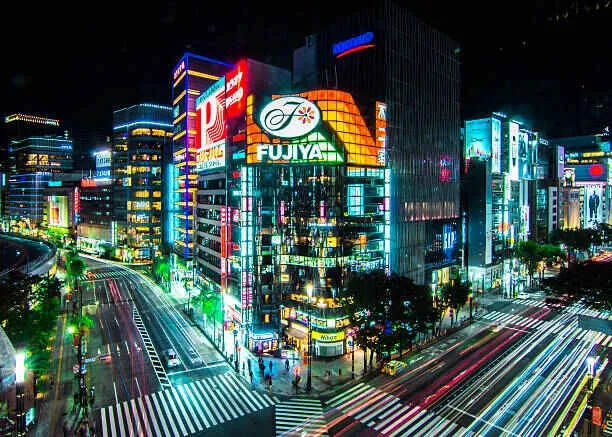 iconic neon lights in Japan for famous neon signs