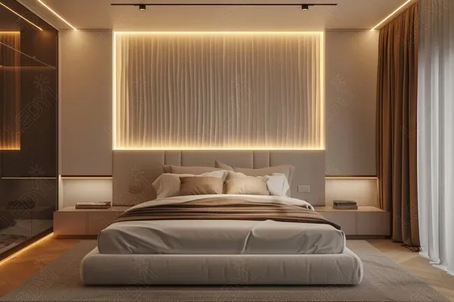 headboard lighting for neon rope light ideas