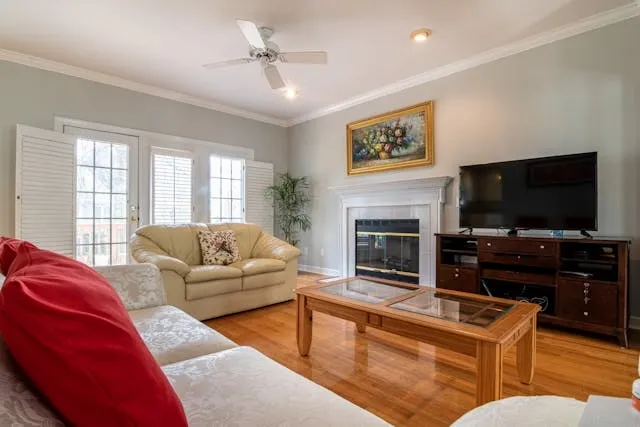 a coffee table in a living room for coffee table cover ideas