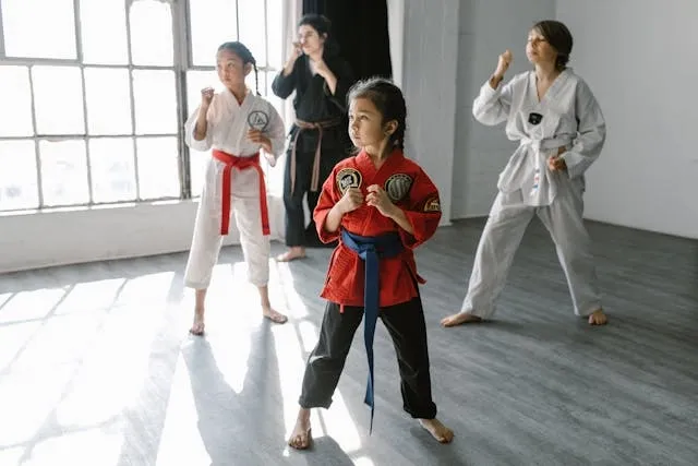 some children with patches on their gis for best bjj patches