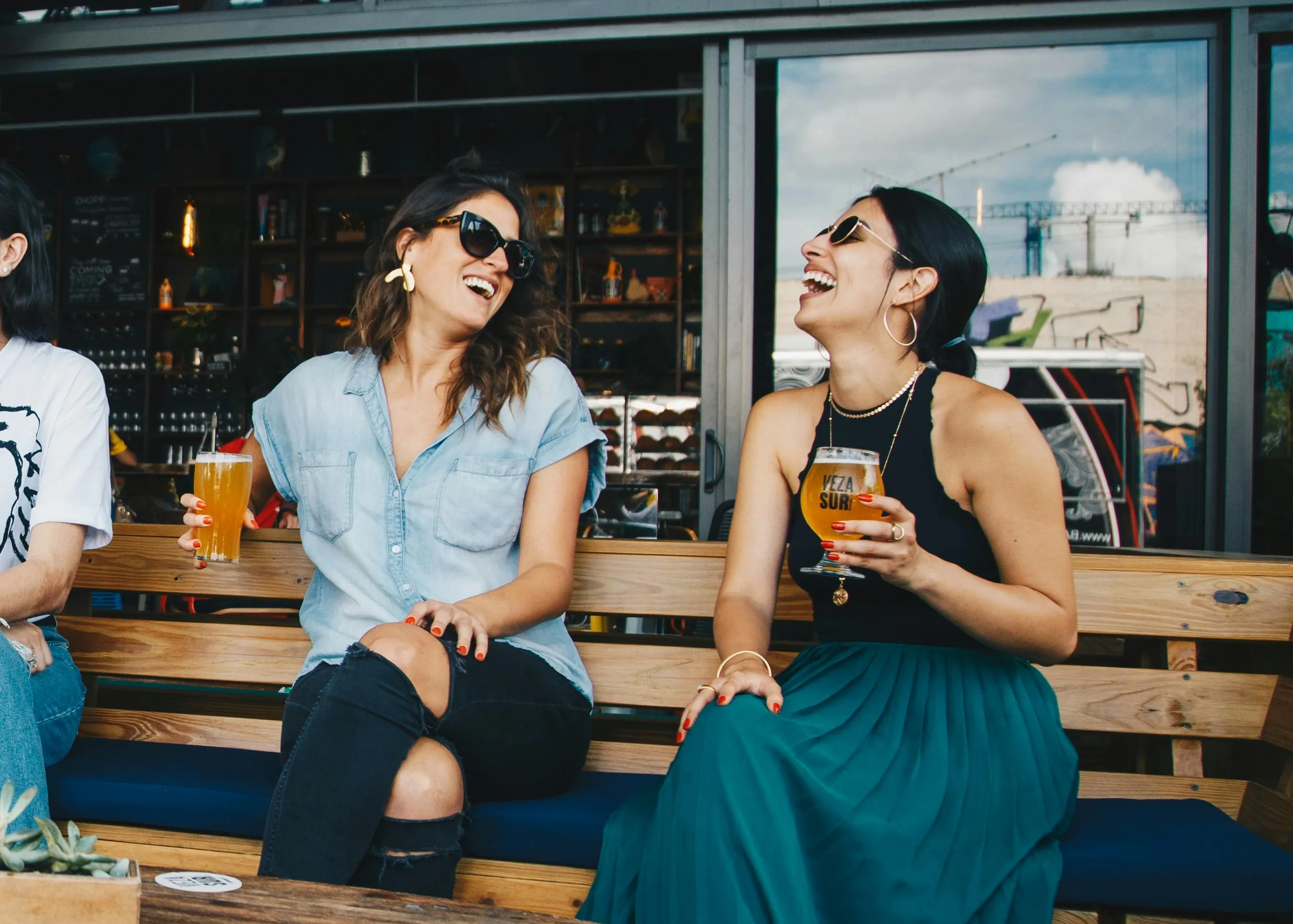 two people having fun over beers for gifts for beer lovers