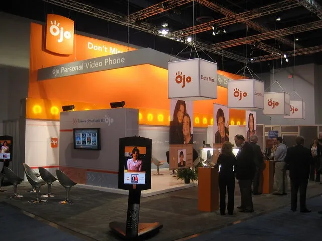 an elaborate and impressive trade show booth for trade show booth ideas