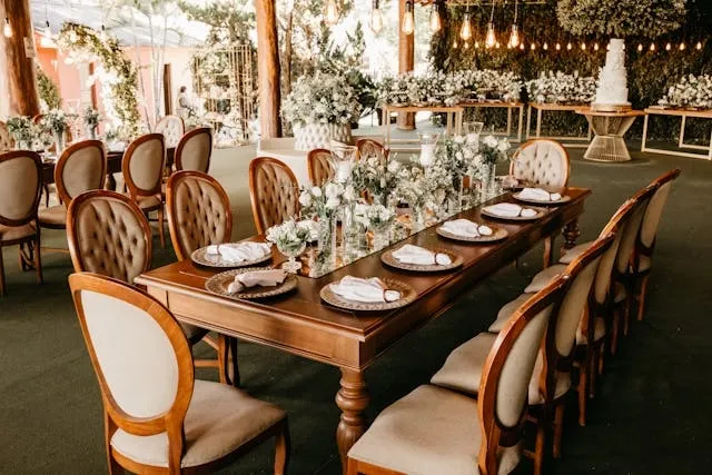 an elegant wedding table for table setting ideas