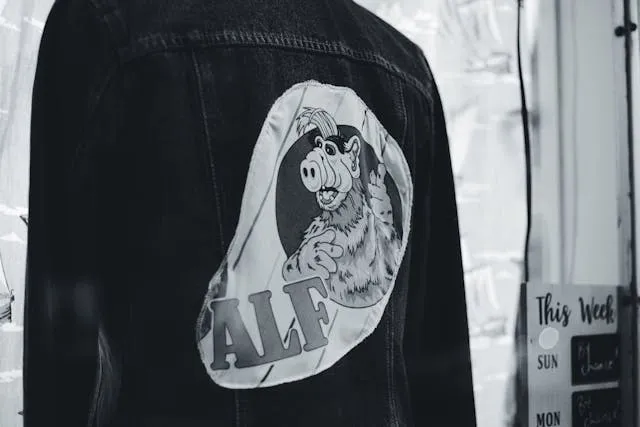 a large patch on a denim jacket for how to put a patch on a jacket